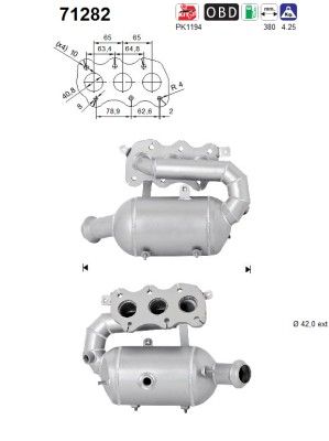 Katalysator  zp12 208025987R
