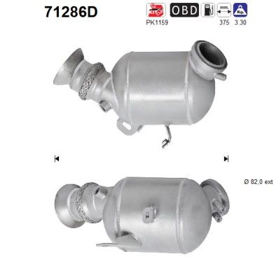 C220 / C250 / E250 (2.1CDi) 11/09- katalysator 2044906536