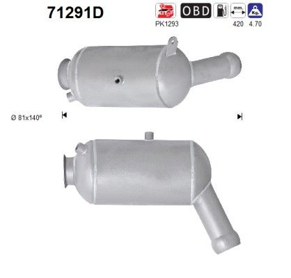 CLS320/350 / E280/E300/E320 (3.0CDi) 01/05- Katalysator 2114900981