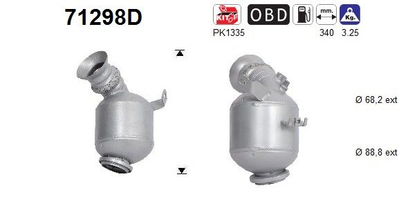 AS 71298D Katalysator
