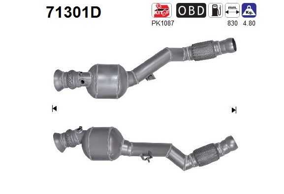 AS 71301D Katalysator