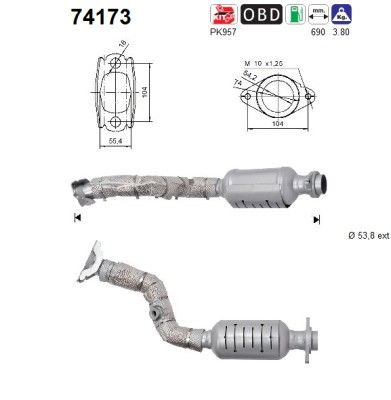 AS 74173 Katalysator