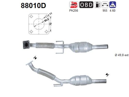AS 88010D Katalysator