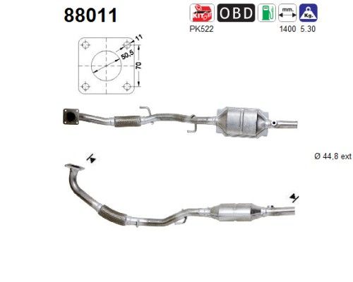 AS 88011 Katalysator