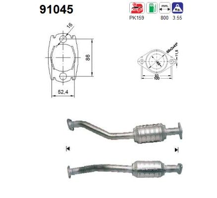 AS 91045 Katalysator