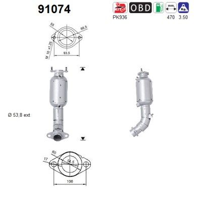 AS 91074 Katalysator