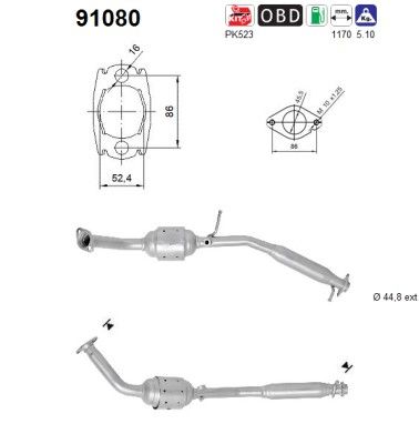 AS 91080 Katalysator