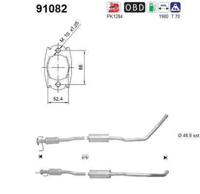 AS 91082 Katalysator