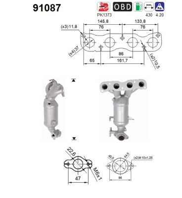 AS 91087 Katalysator