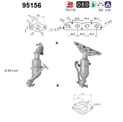 AS 95156 Katalysator