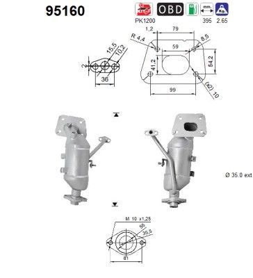 AS 95160 Katalysator