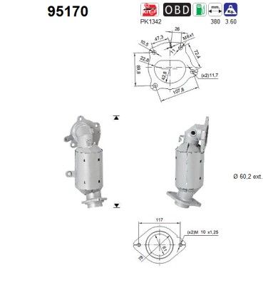 AS 95170 Katalysator
