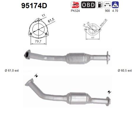 AS 95174D Katalysator