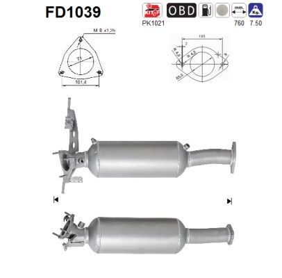 Roetfilter 36050568