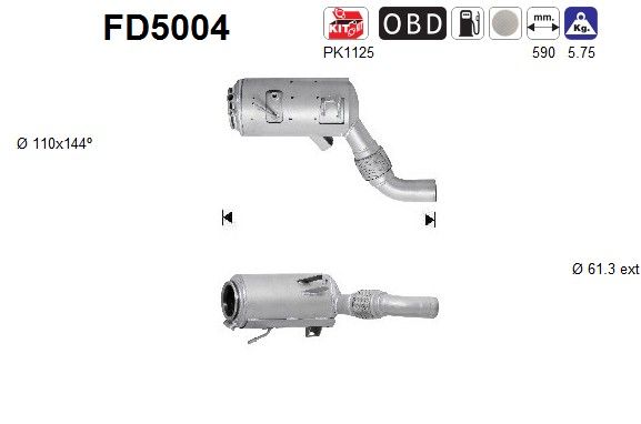Roetfilter 18307806411