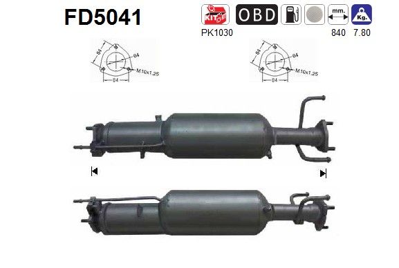 Katalysator fap nieuw 4813964