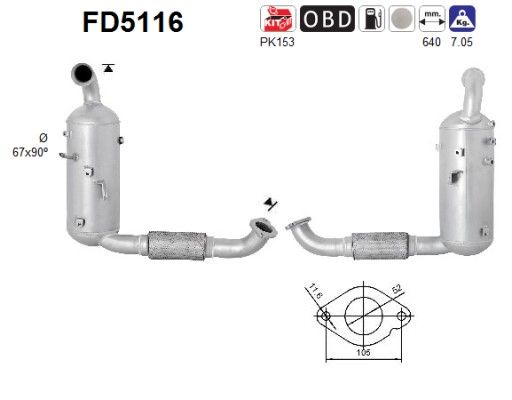 Motrio part.filte 1869341