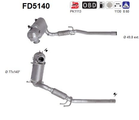 Roetfilter JZW254702AX