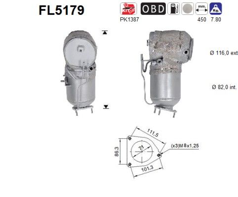 Roetfilter 36010182