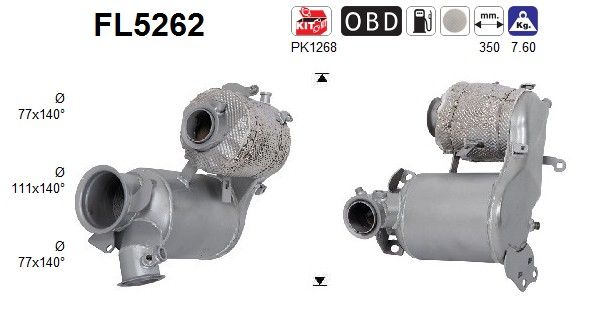Roetfilter 04L131670BX