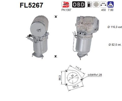 Roetfilter 36010405