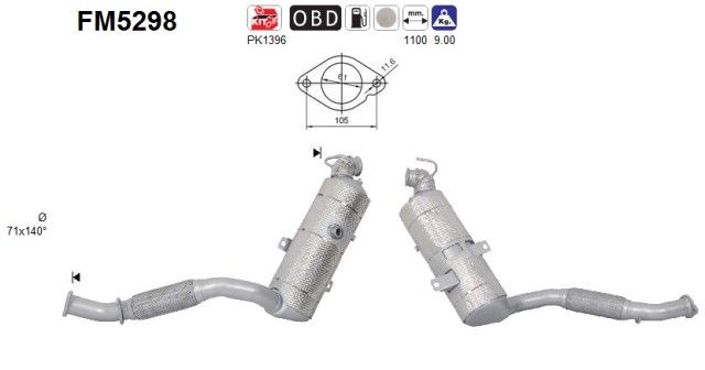 Roetfilter 2463012