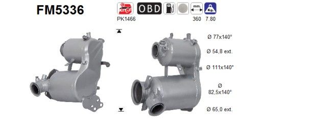 Roetfilter 04L131671NX