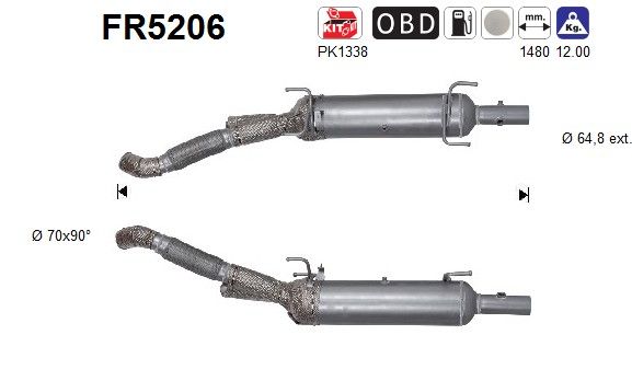 Leidingen roetfilter nieuw 1620046880