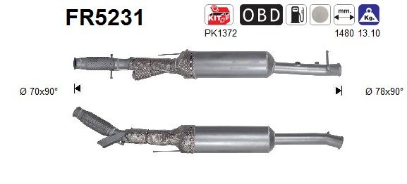 Leidingen roetfilter ruildeel 1636460380
