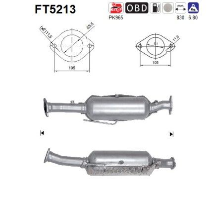 Roetfilter 1882734