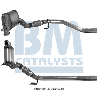 BM Catalysts BM11150P Roetfilter, uitlaatinstallatie