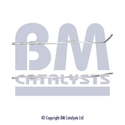 Exhaust system from cat complete 55191581