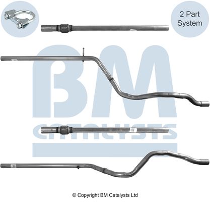 Exhaust pipe center 51929641