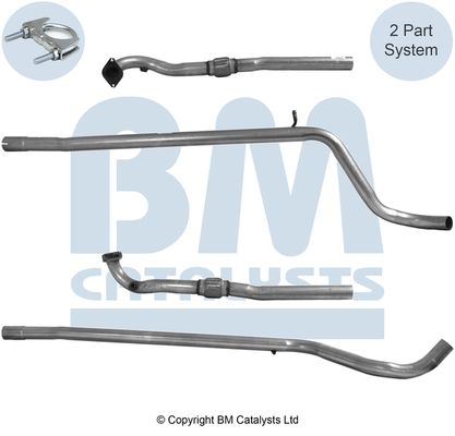 BM Catalysts BM50798 Uitlaatpijp