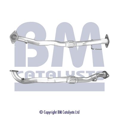 Front exhaust pipe with flexible pipe 51796251