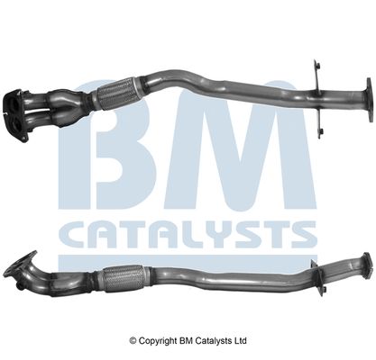 BM Catalysts BM51036 Uitlaatpijp