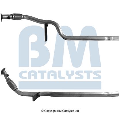BM Catalysts BM51124 Uitlaatpijp