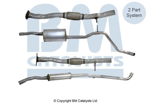 Intermediate muffler 52032115