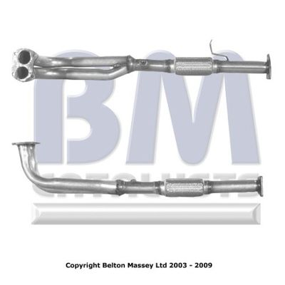 BM Catalysts BM70046 Uitlaatpijp