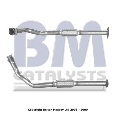 BM Catalysts BM70150 Uitlaatpijp