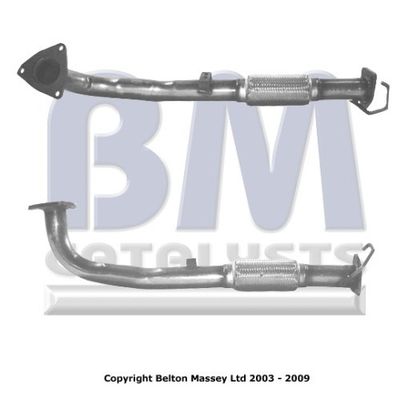 BM Catalysts BM70330 Uitlaatpijp