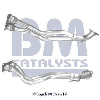 BM Catalysts BM70666 Uitlaatpijp